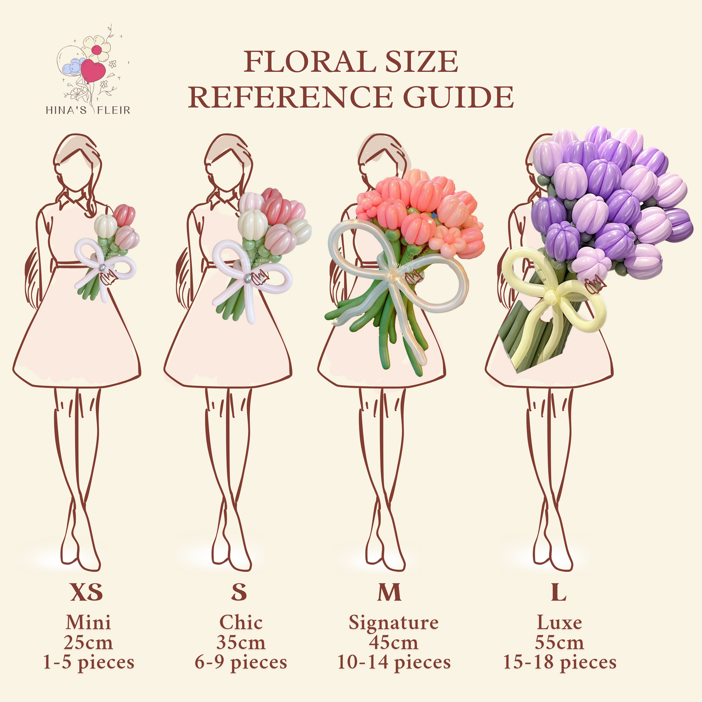 Airy Rose Bud Wrapped Bouquet