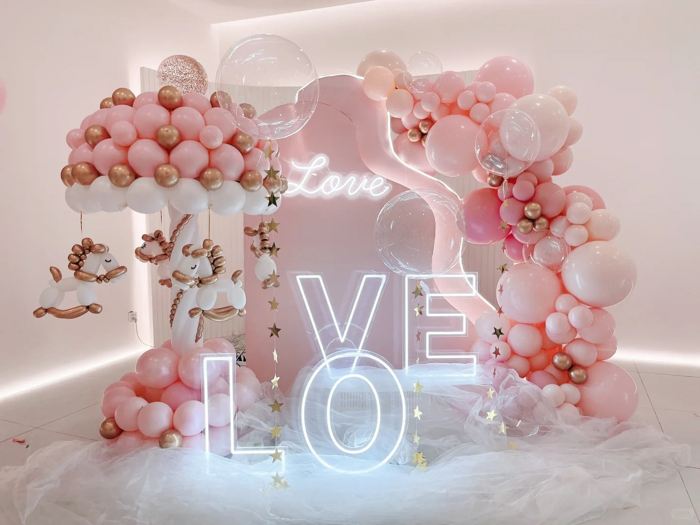 Whimsical Carousel of Love