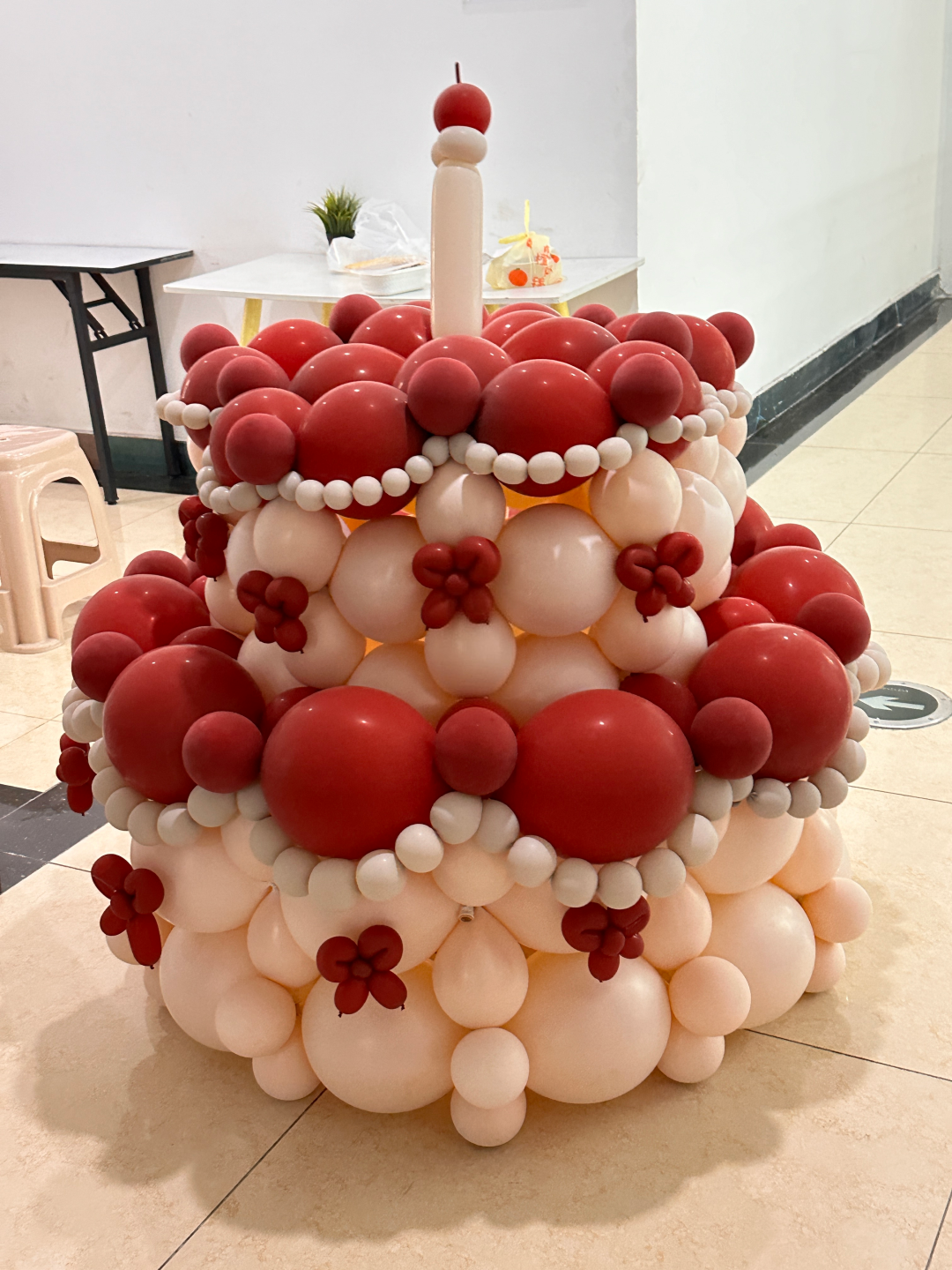 🎂 "Zero Calories" Airy Cake – Cherry Blush Edition