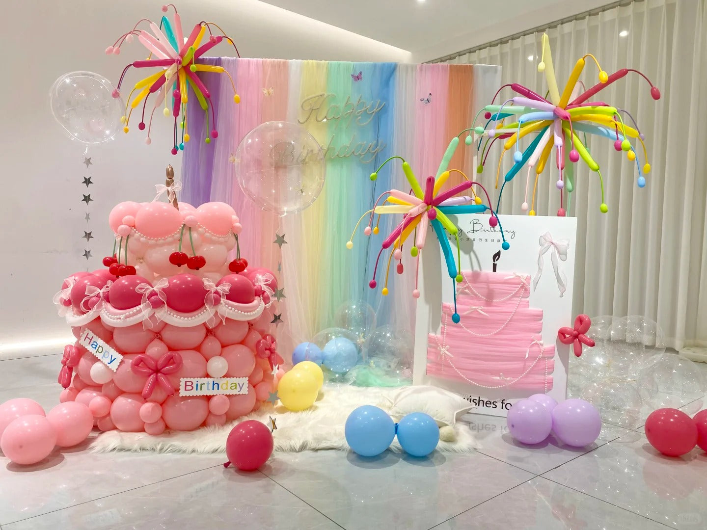 Cherry Pop Korean Style Fantasy – Dopamine Birthday Styling