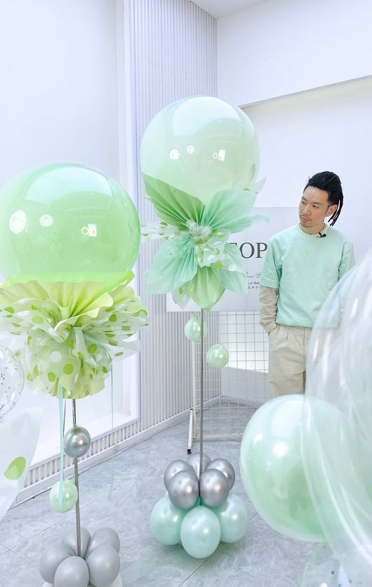 Light / Dark Mint Green Grand Guiding Pillar