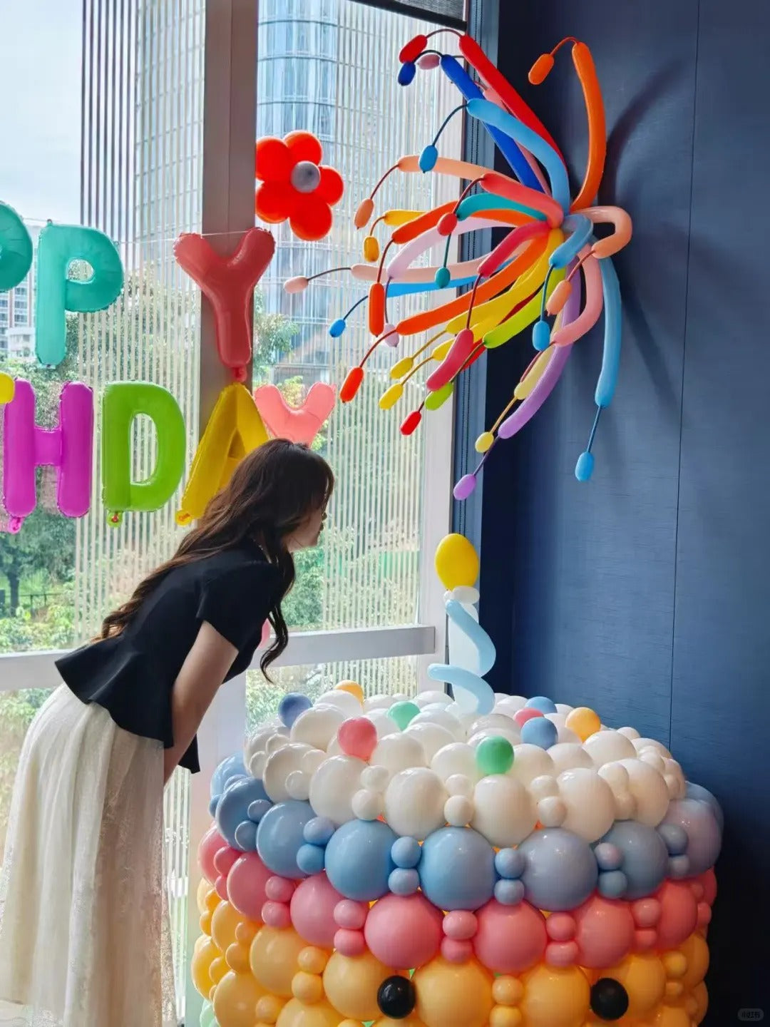 Rainbow Giggles Birthday Set