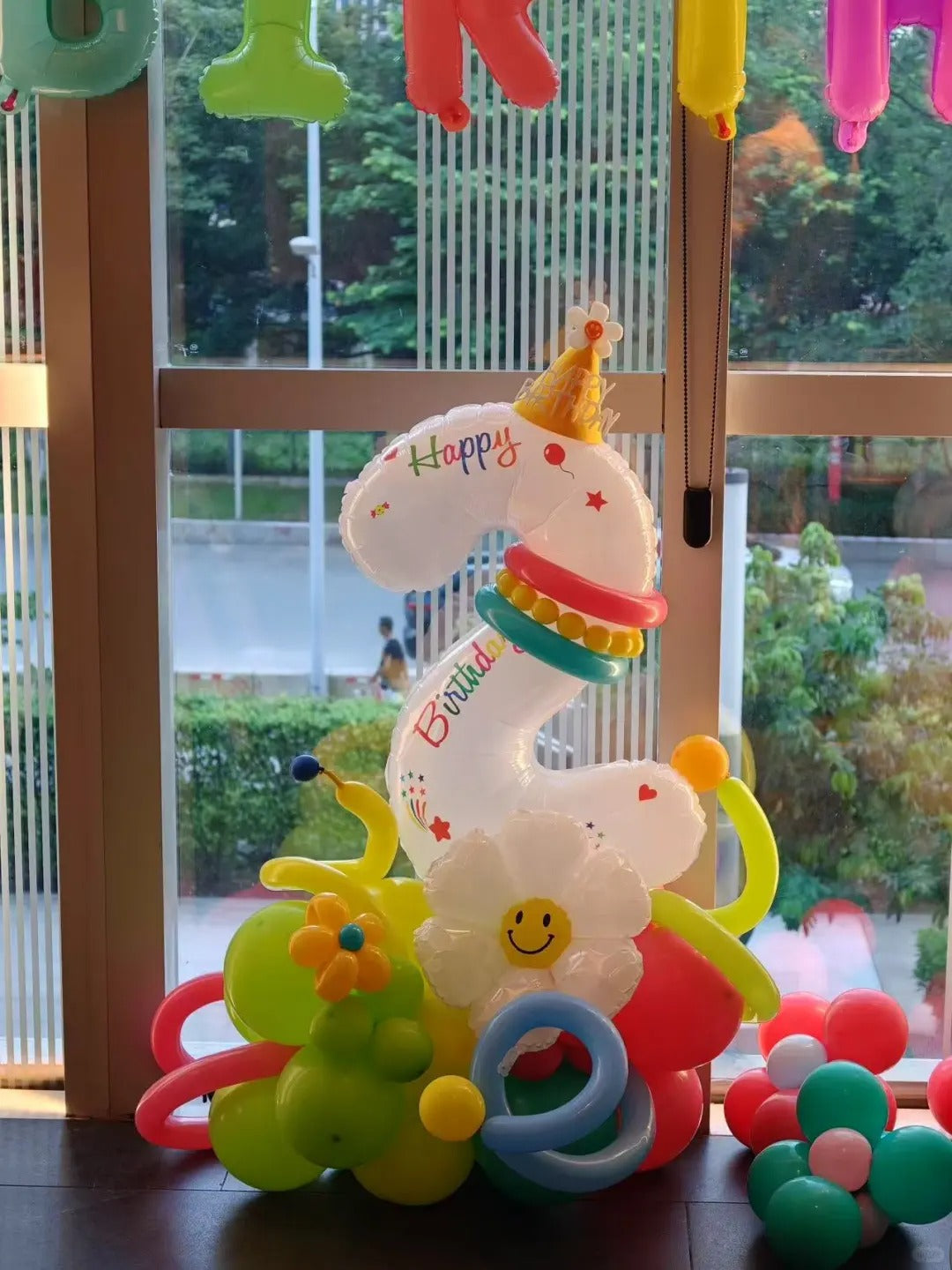 Rainbow Giggles Birthday Set