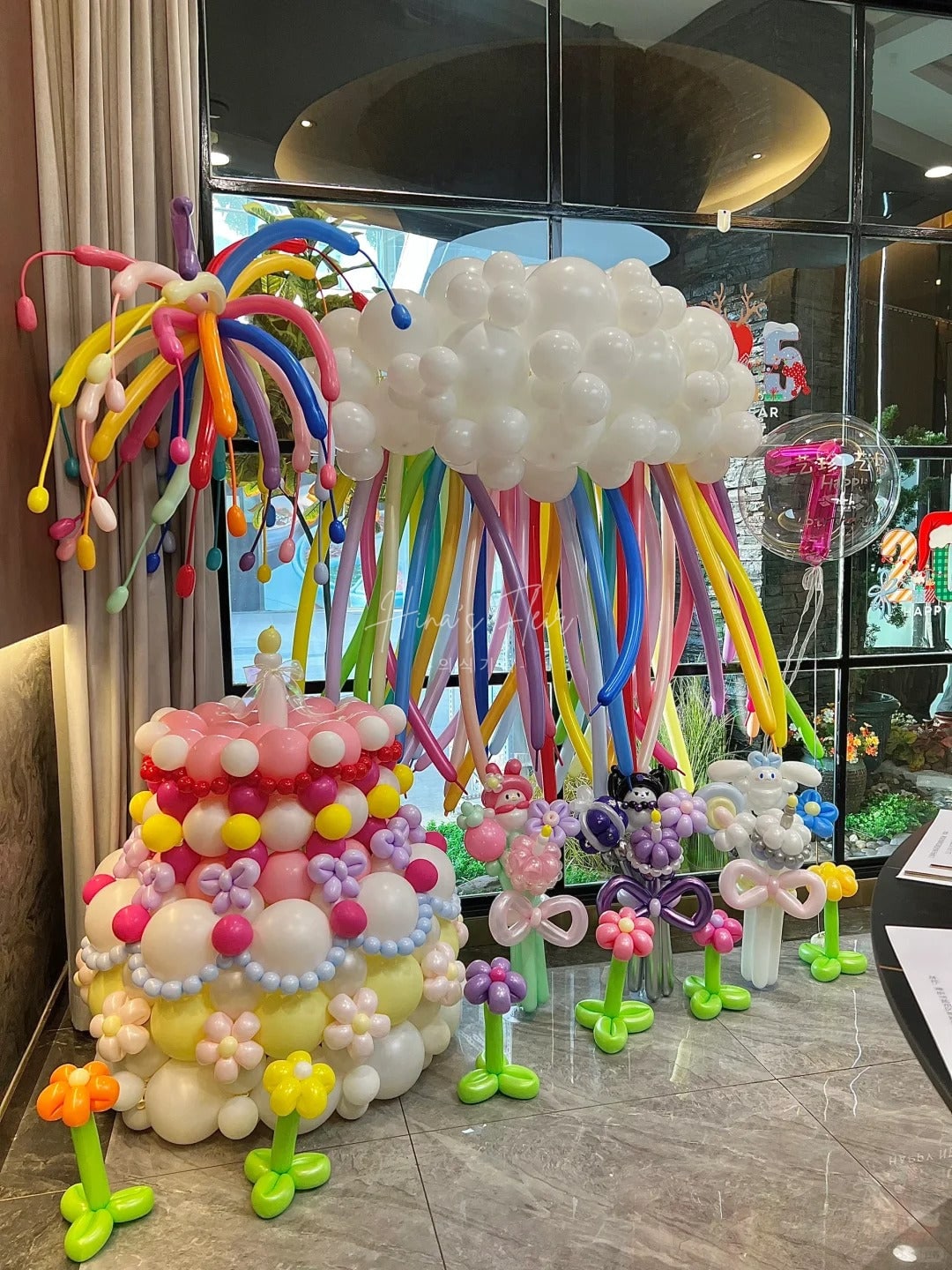Rainbow Wishes – Full Dopamine Balloon Setup