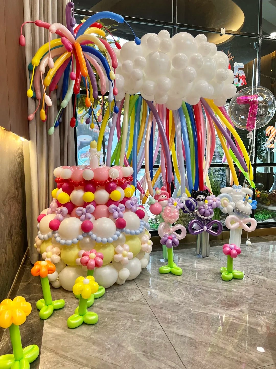 Rainbow Wishes – Full Dopamine Balloon Setup