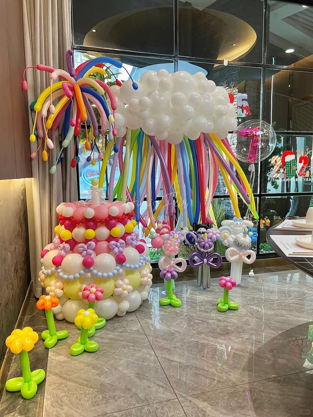 Rainbow Wishes – Full Dopamine Balloon Setup