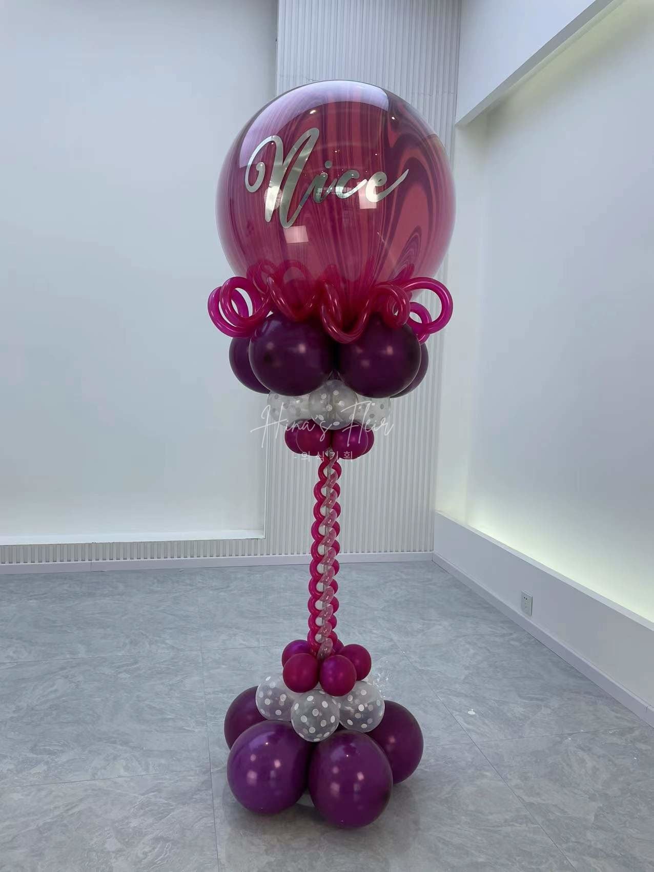 Simple Twist-styled Guide Pillar