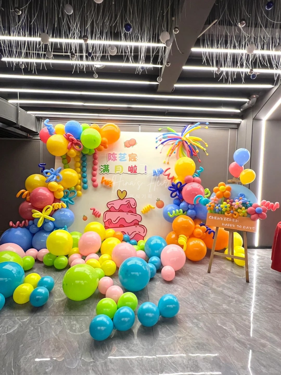 Dopamine Sweetburst – Full-Month Baby Balloon Styling