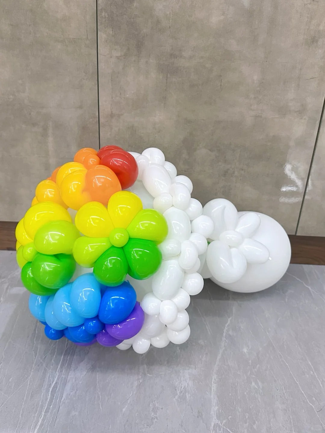 Rainbow Cloud Bouquet – Airy Encouragement Gift