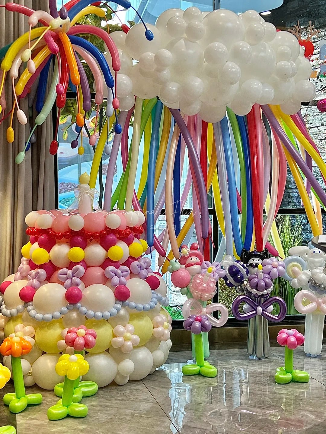 Rainbow Wishes – Full Dopamine Balloon Setup