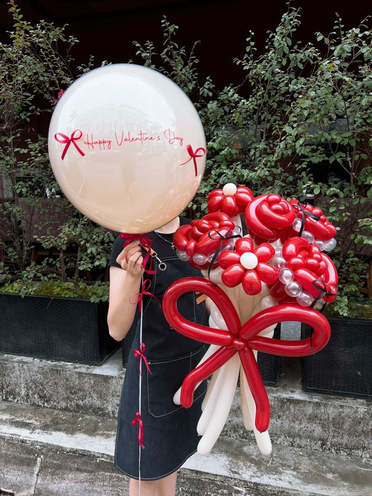 Valentine’s Day Balloon Bloom