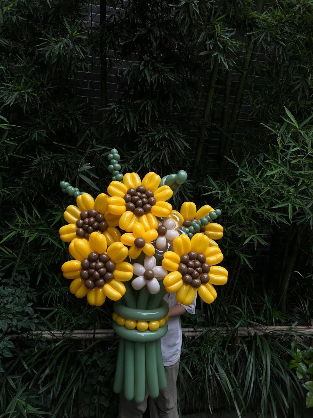 🌻 Made in 360 double latex balloon! Sunflower Garden Bouquet – Hina’s Fleir Original 🌻