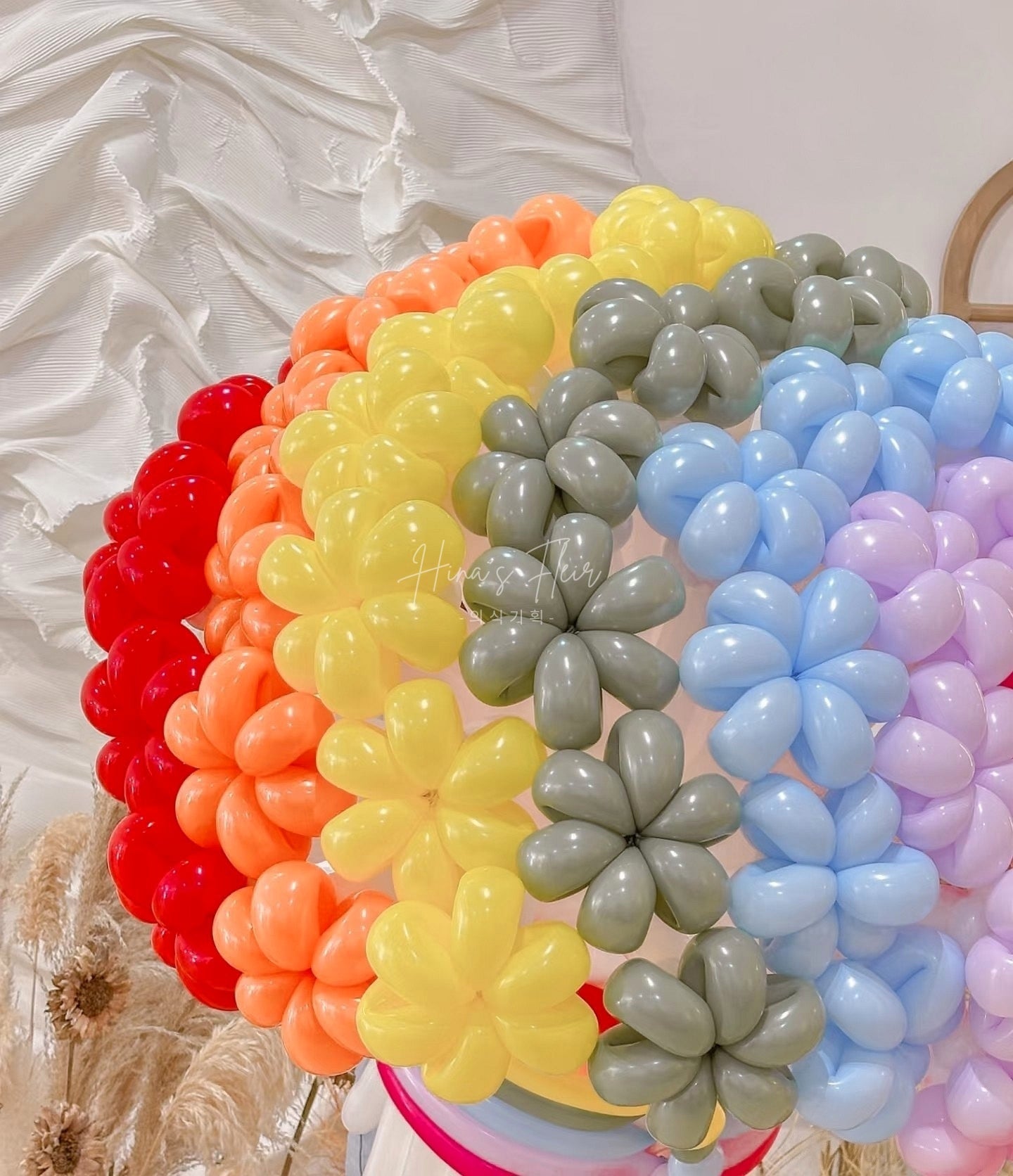 🌈 Giant XL Rainbow Air Floral Bouquet [Molandi]