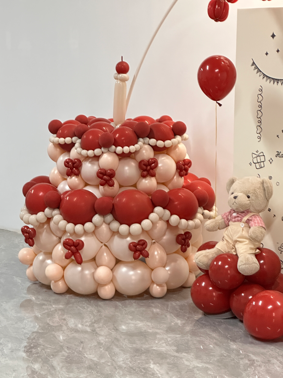 🎂 "Zero Calories" Airy Cake – Cherry Blush Edition